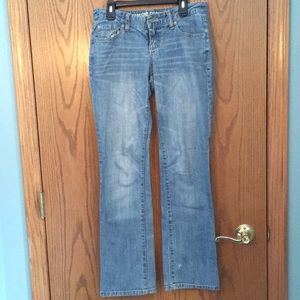 Cotton bootcut jeans